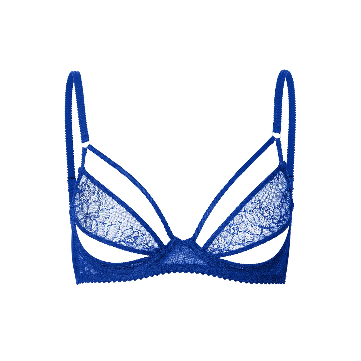Faye Stylish Lace Bra | Blue