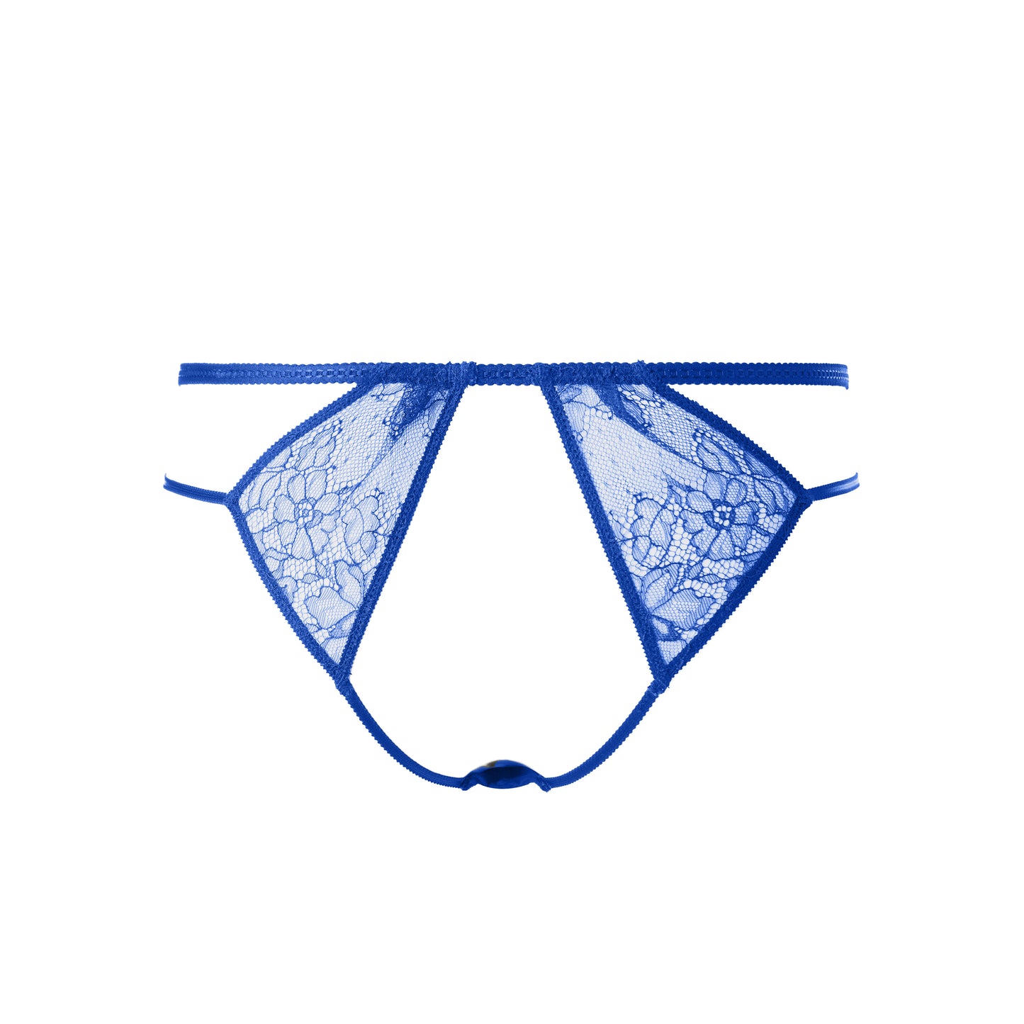 Faye Stylish Lace Cheeky Briefs | Blue