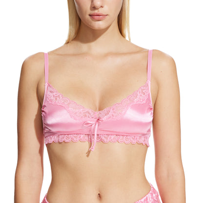 Cute and Spicy Lily Satin Bralette