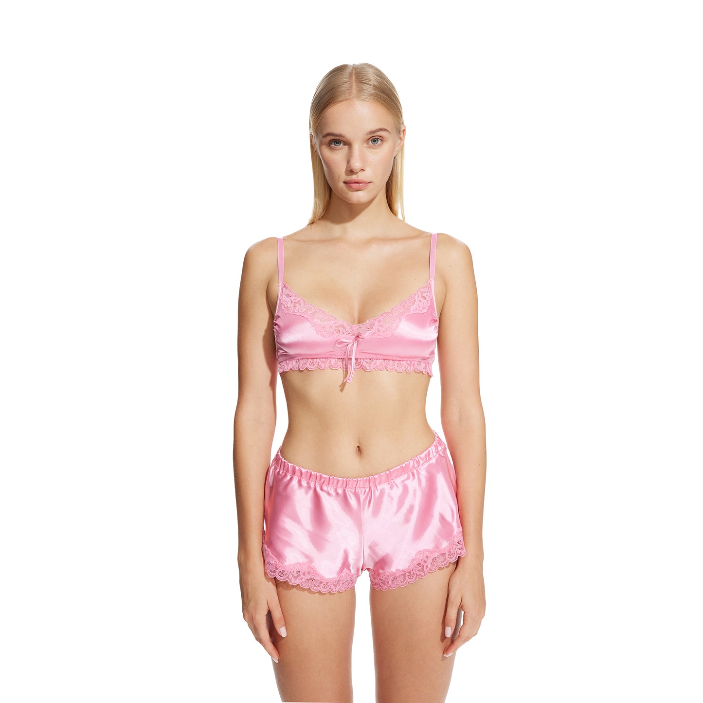 Cute and Spicy Lily Satin Bralette