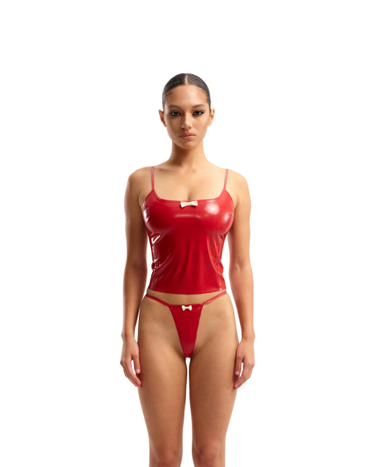 RUBY Latex Cami Top