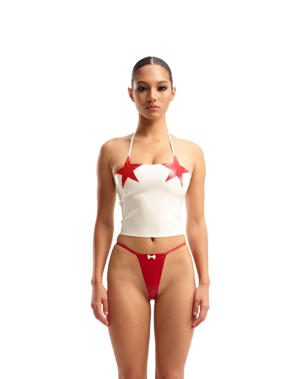 STAR Latex Halter Top