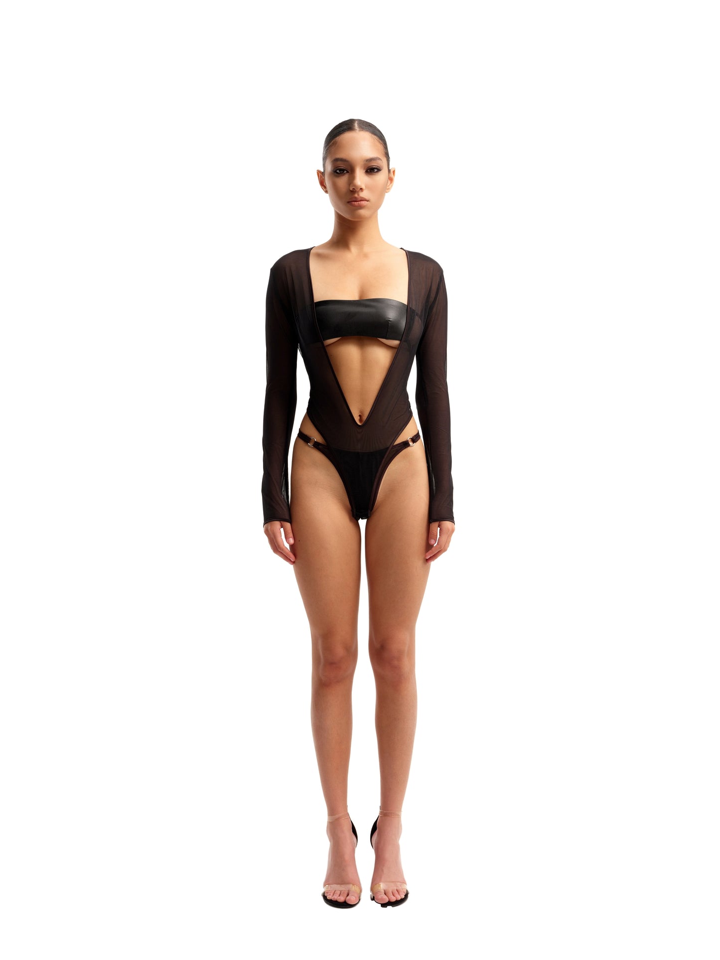 RAVEN DEEP U BODYSUIT